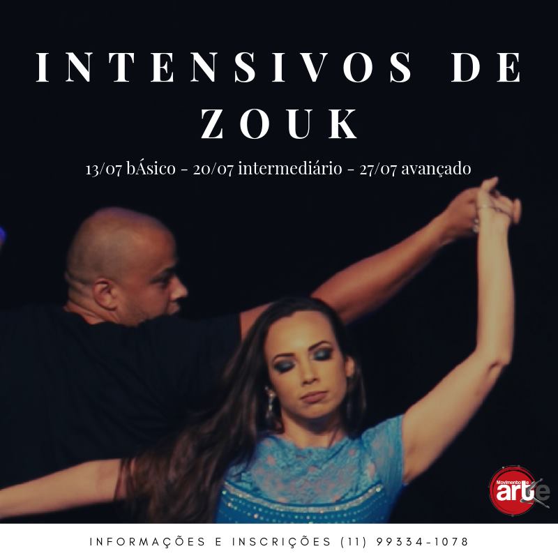 Intensivo de ZOUK - Intermediário