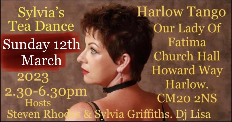 Sylvia’s Tea Dance Harlow Tango