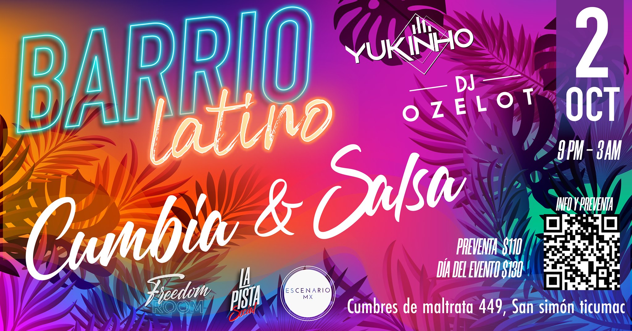 Cumbia y Salsa - Barrio Latino