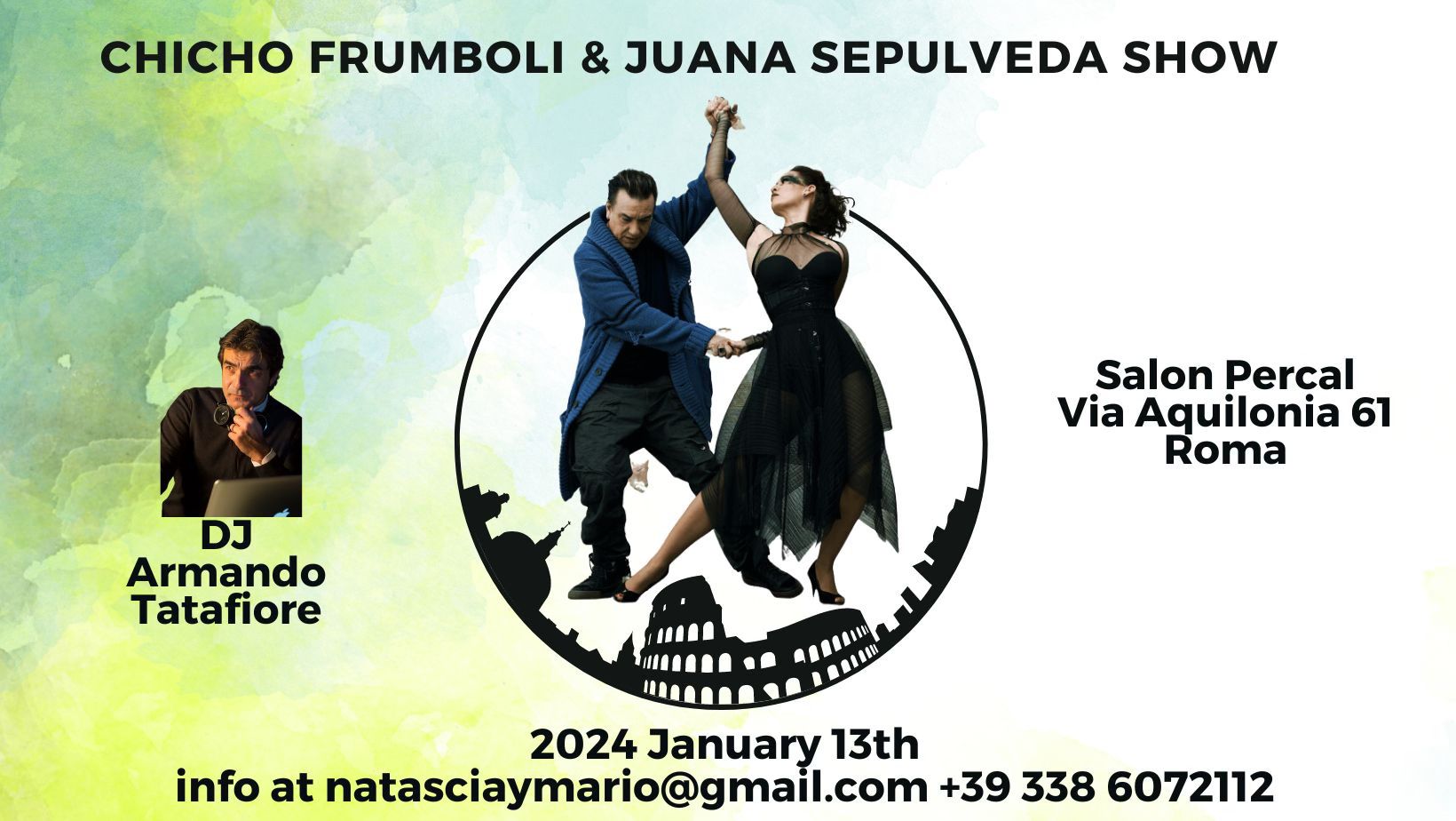 Mariano Chicho Frumboli y Juana Sepulveda - Milonga con Show