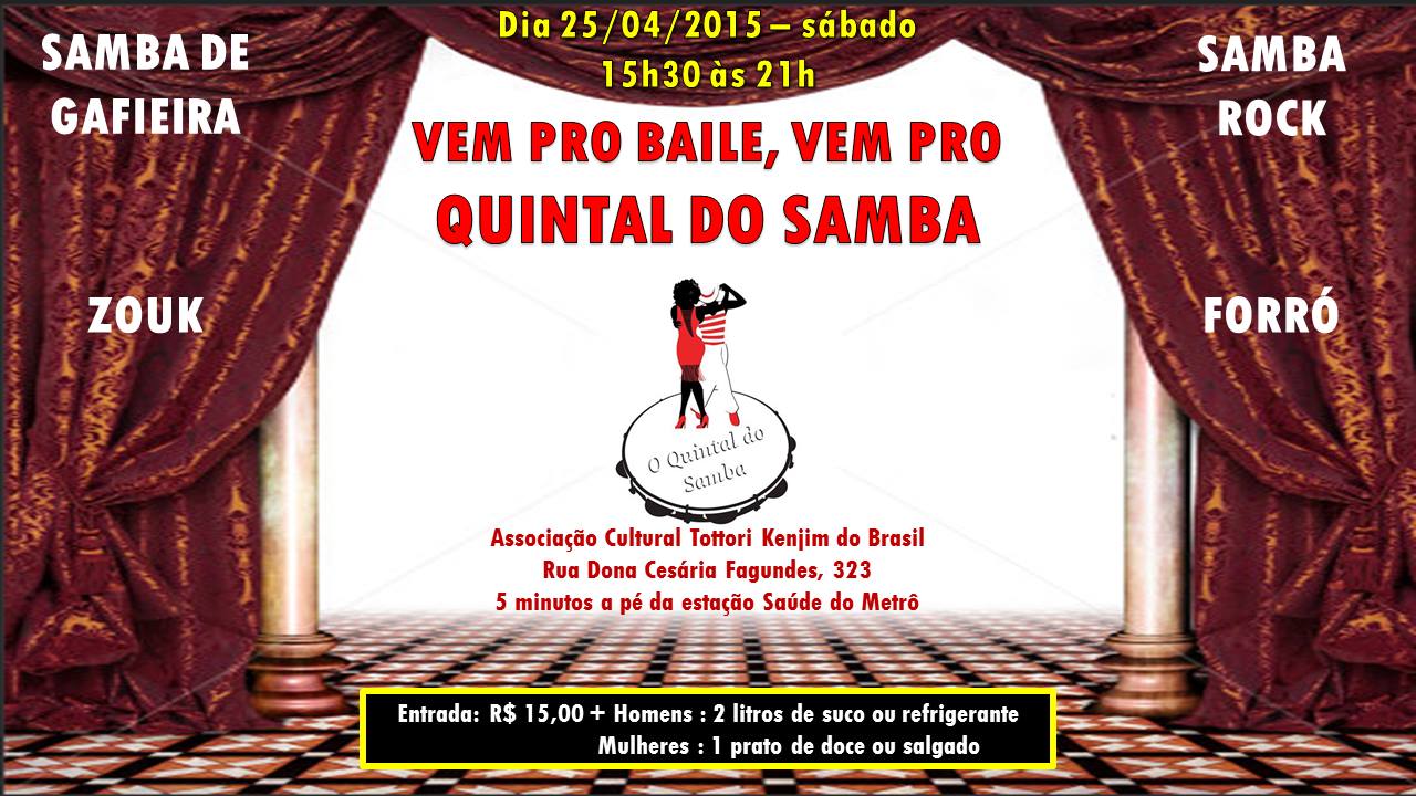 O QUINTAL DO SAMBA - Vem Pro Baile
