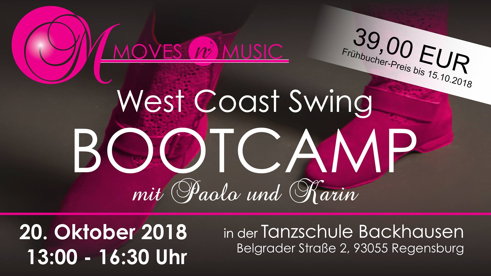 West Coast Swing Basic-Bootcamp in Regensburg