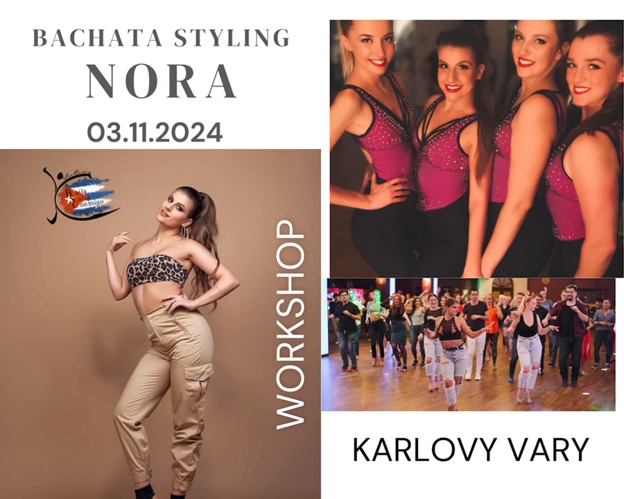 ⚜️KARLOVY VARY⚜️ WORKSHOP, NORA ❣️ BACHATA LADY