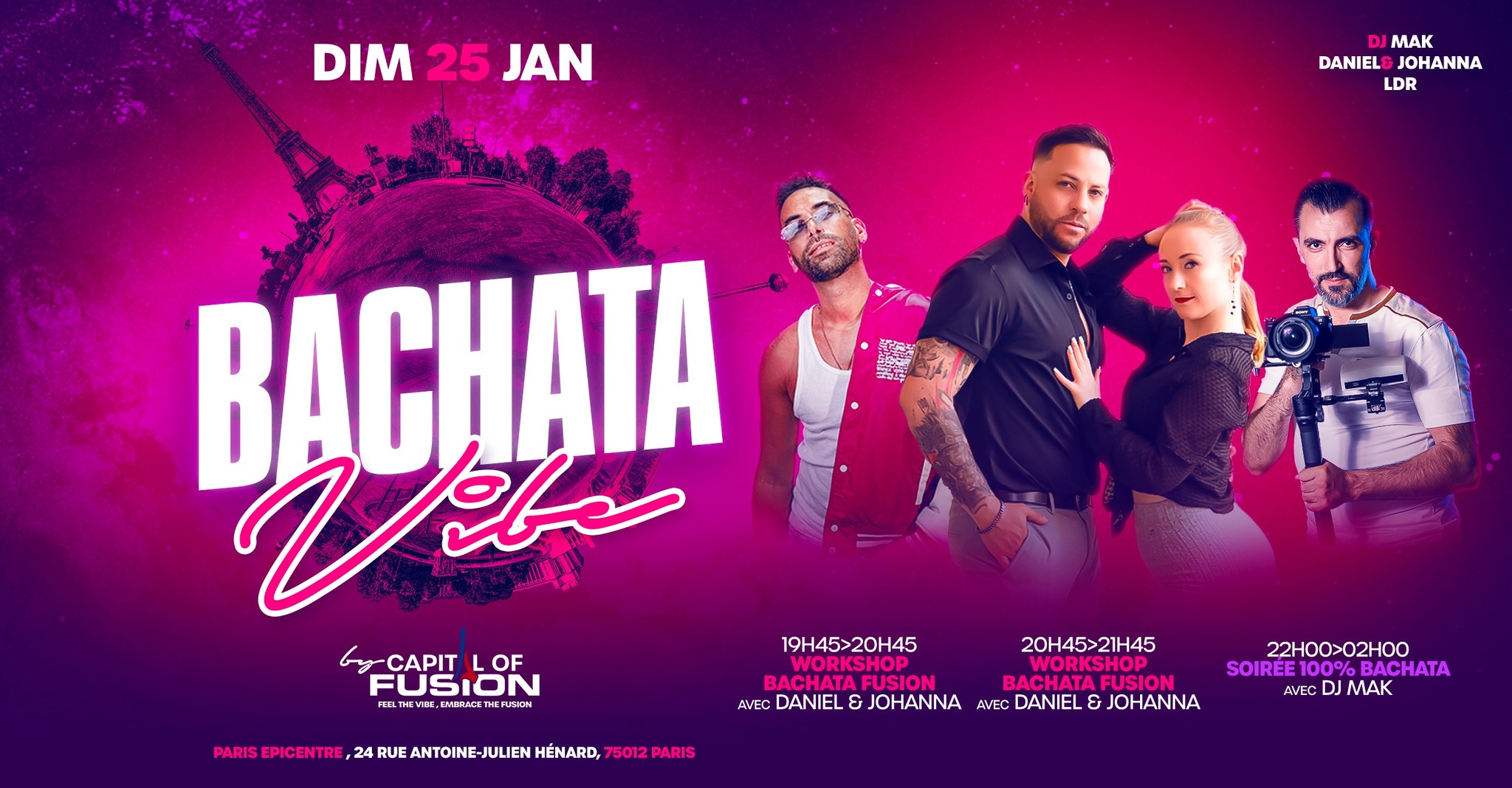 Bachata vibe « Epicentre »
