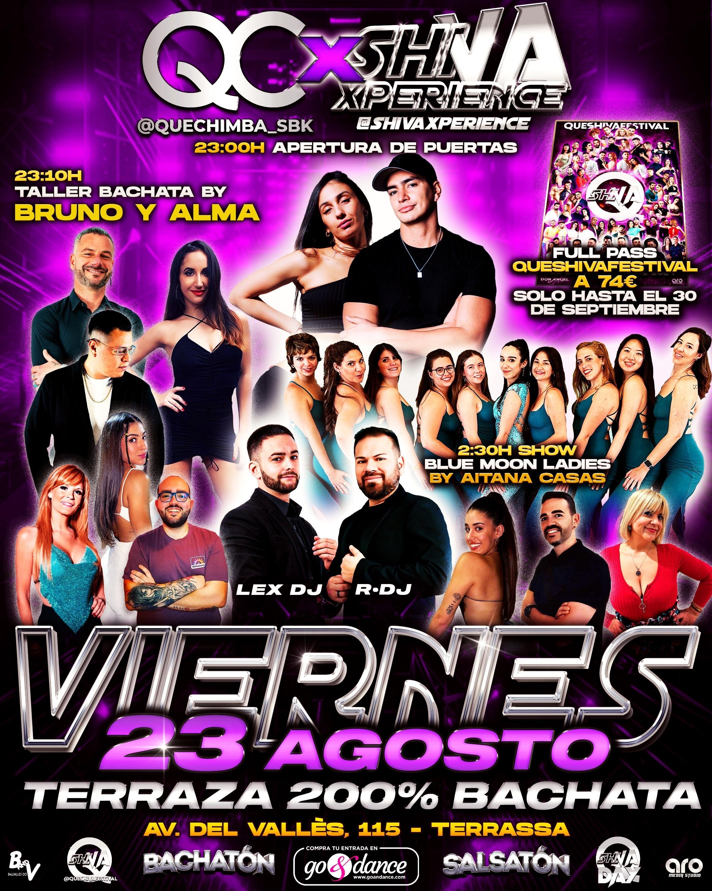 ??VIERNES 23 DE AGOSTO ?? TERRAZA 200% BACHATA ??