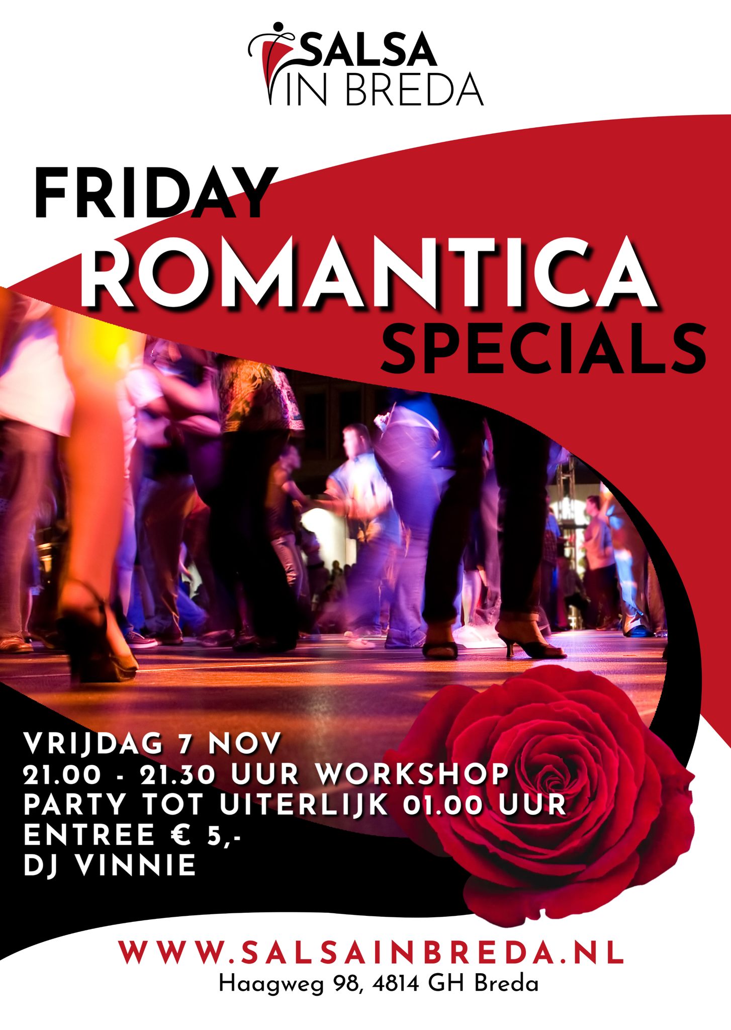 SALSA ROMANTICA Friday Specials Dansschool Salsa in Breda