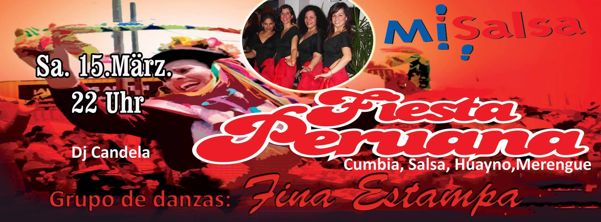 ★FIESTA PERUANA★Tanzshow: FINA ESTAMPA