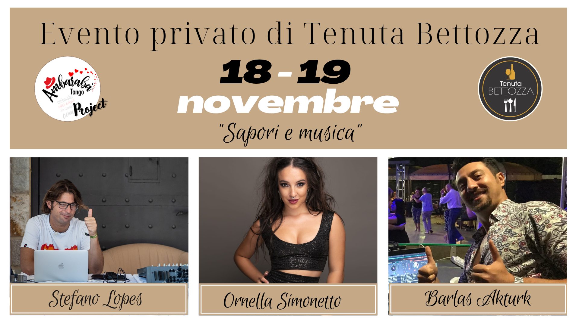 "Sapori & Musica" alla Tenuta Bettozza
