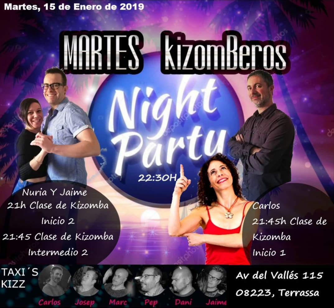 Martes Kizombero 15 De Enero