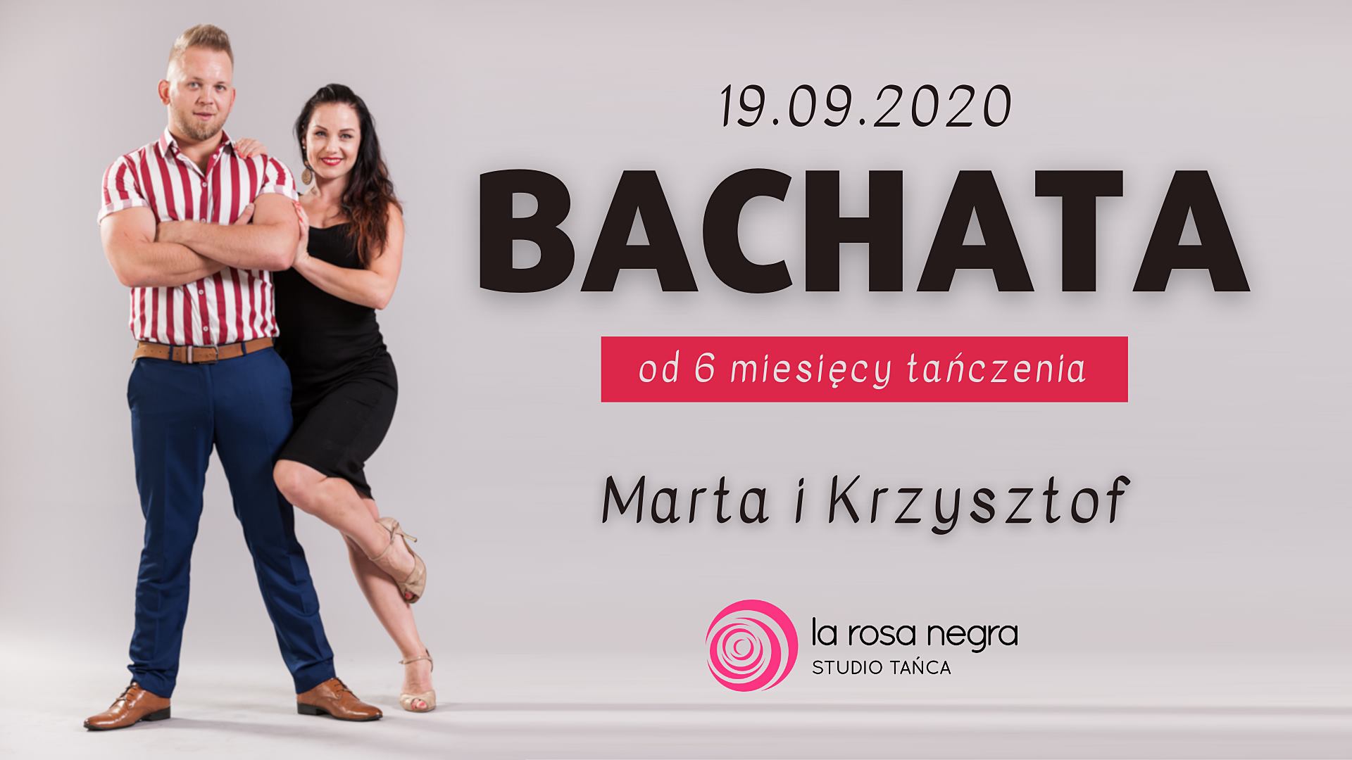 Bachata z Martą i Krzysztofem - zajęcia weekendowe