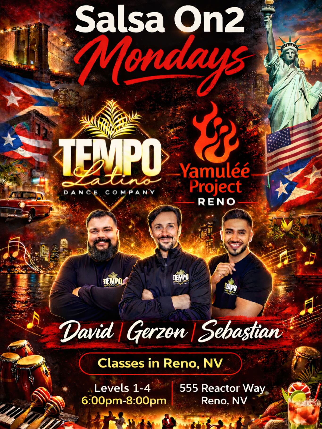 Mondays are better Salsa Dancing!