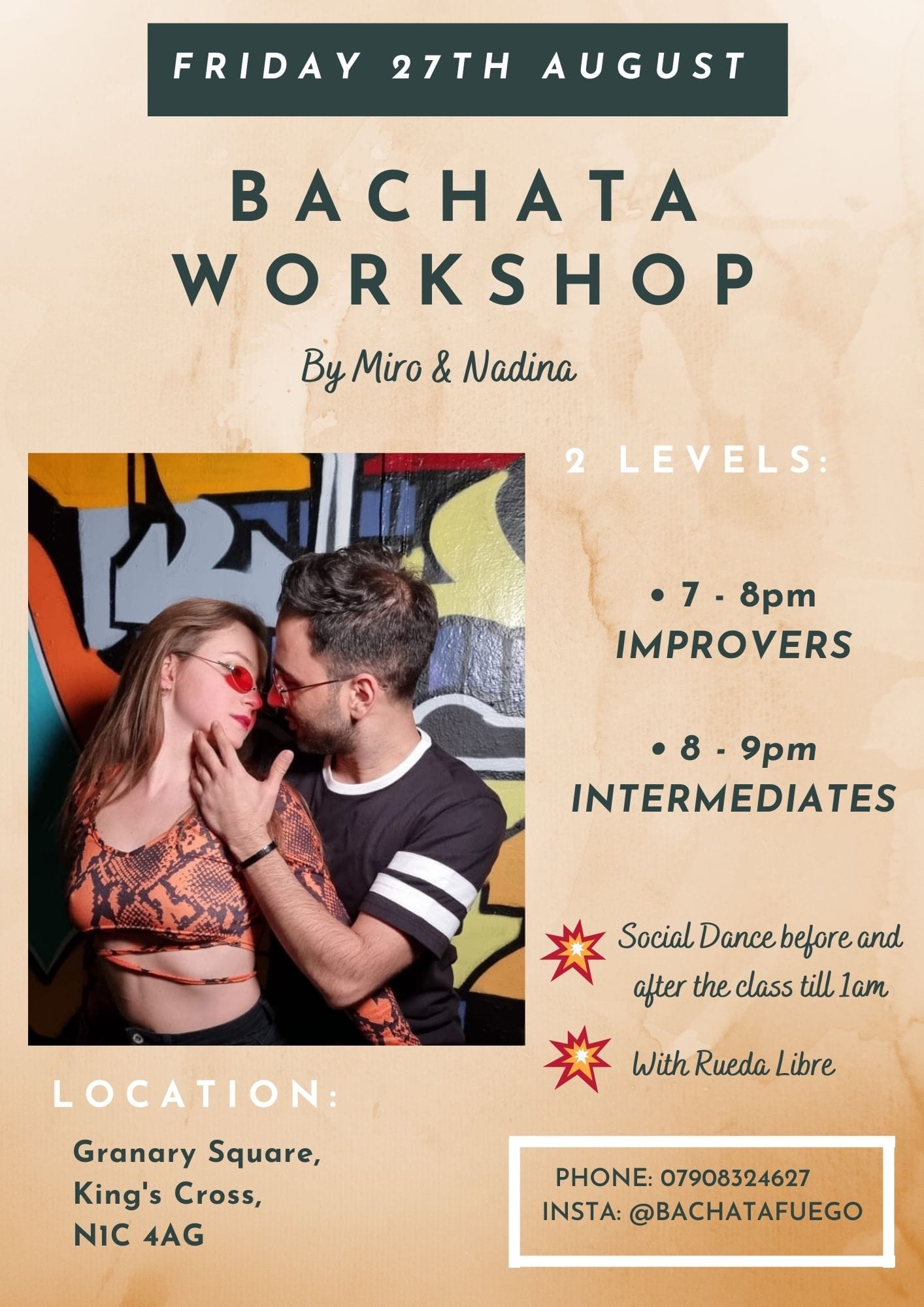 Bachata Workshop - King's Cross