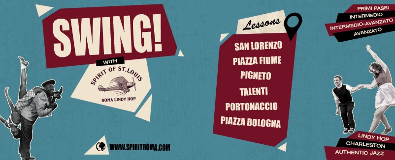 Corsi swing: 1 lezione prova Gratis - Spirit Of St. Louis Roma