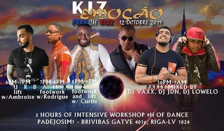 KIZ EMOÇAO french kizz : Riga edition