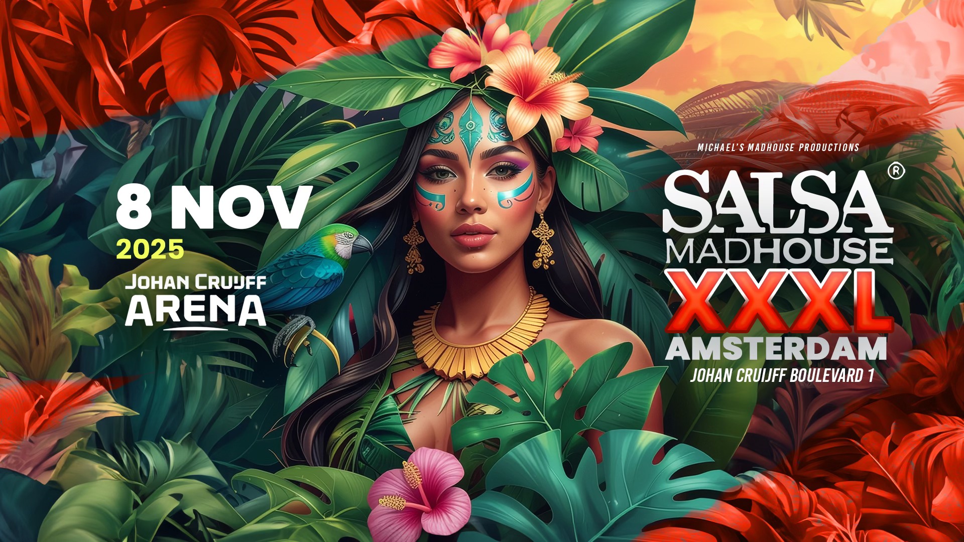 Salsa Madhouse XXXL Stadion Johan Cruijf Arena Amsterdam