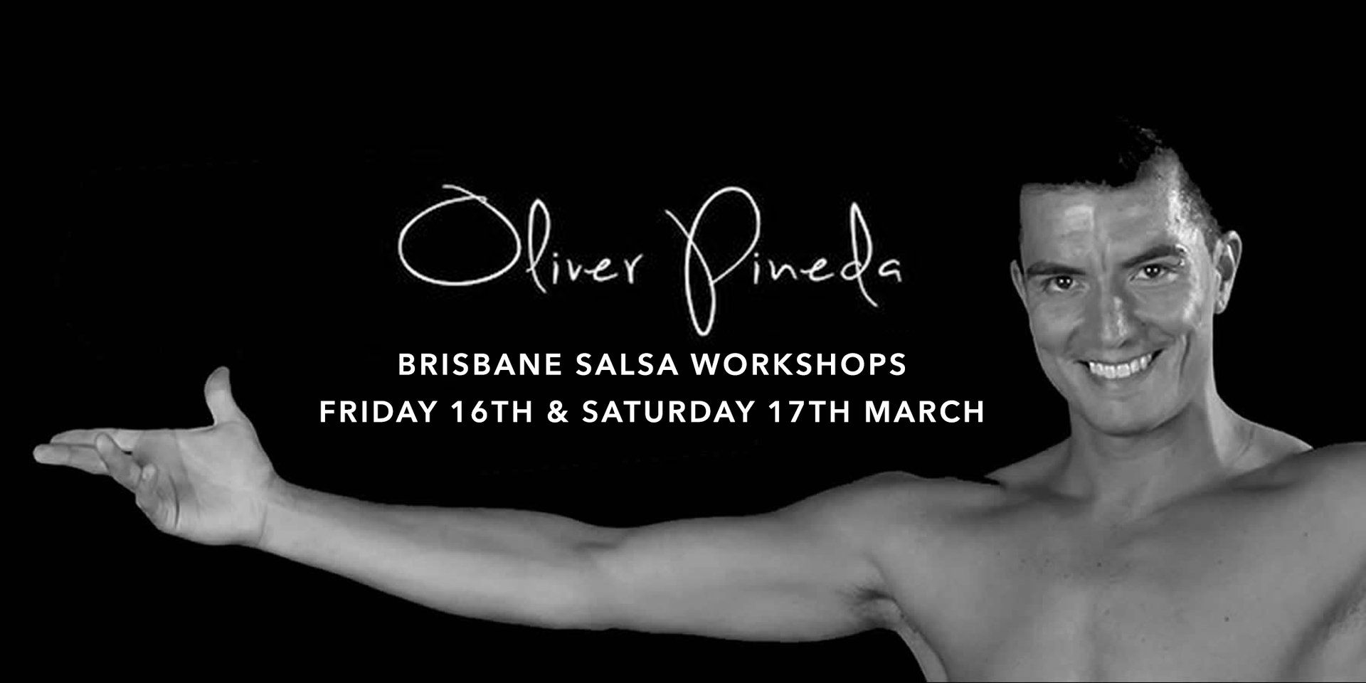 Salsa workshops with 9-time world champion Oliver Pineda in Brisbane