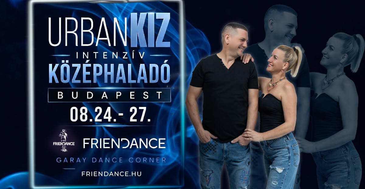 Intenzív nyári KÖZÉPHALADÓ UrbanKiz