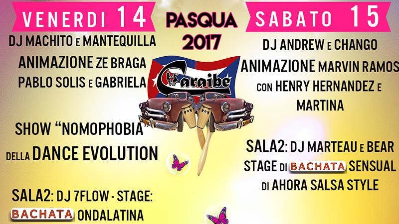 Pasqua 2017 a Ritmo di Salsa e Bachata