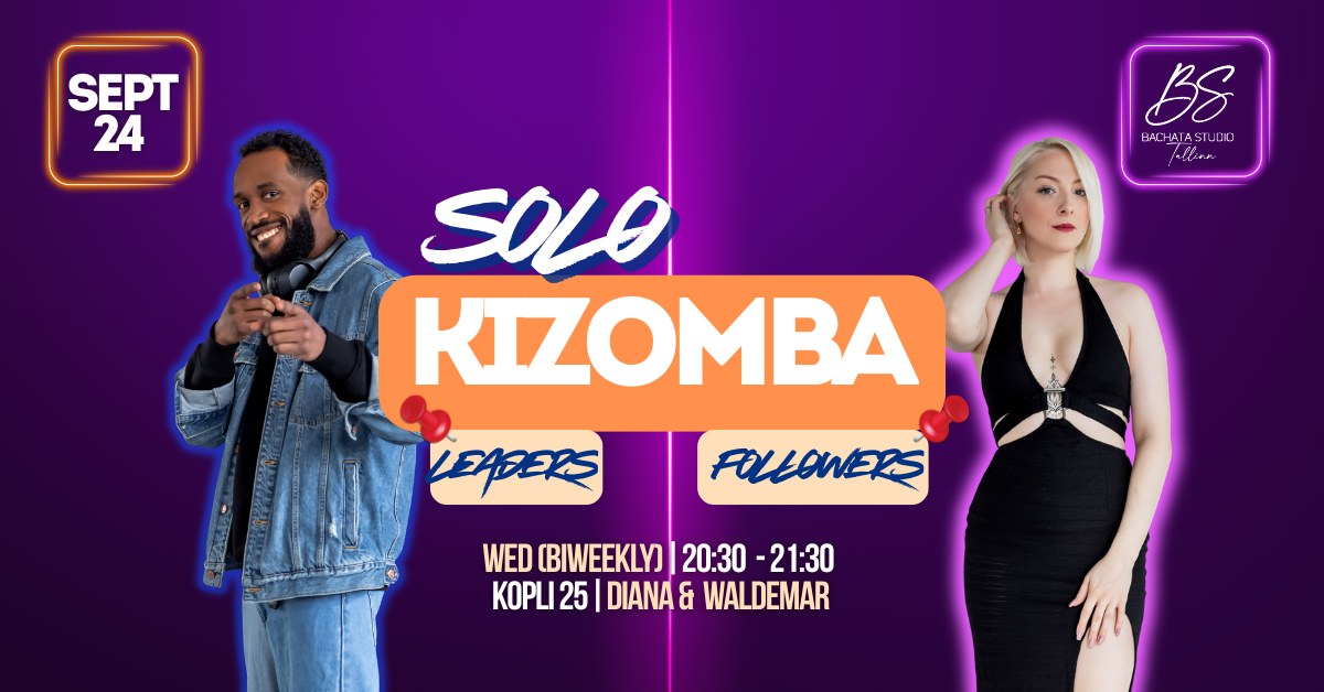 π₯ NEW π₯ Premium KIZOMBA SOLO classes with Diana & Waldemar