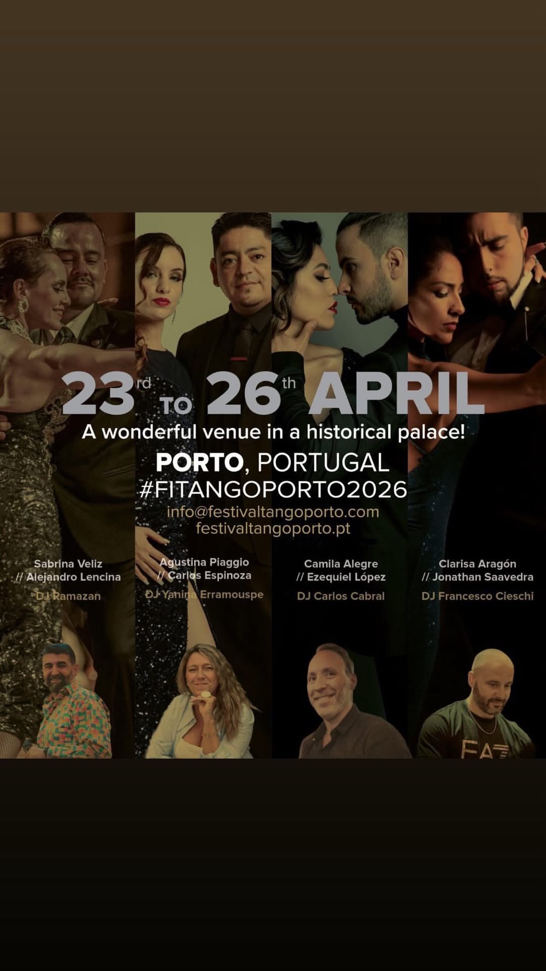 FI Tango Porto -19° Festival Internacional de Tango do Porto