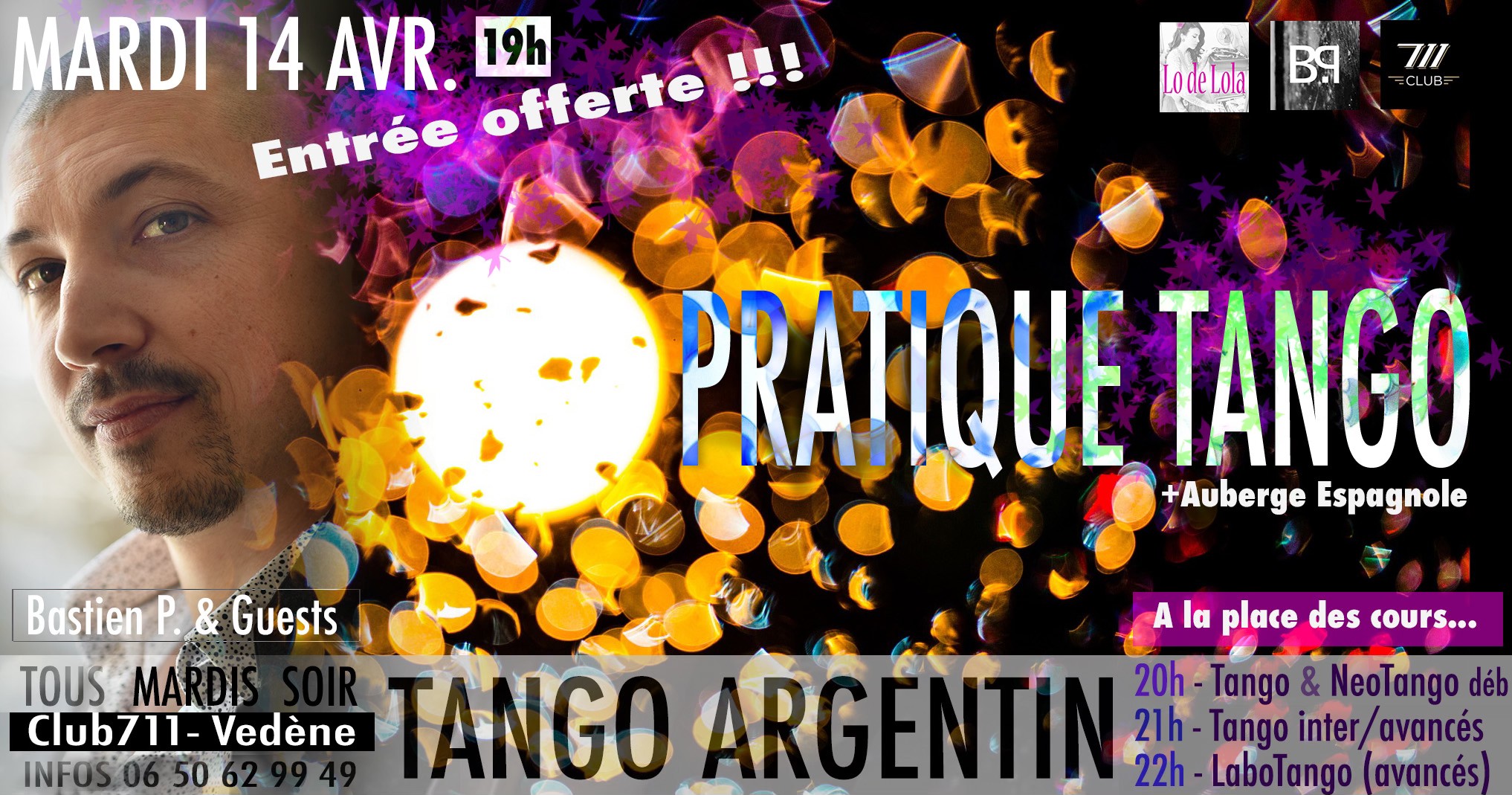 BastienP.&Guests ✧ PRATIQUE TANGO LIBRE ✧ AVIGNON