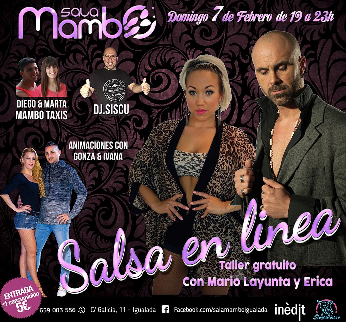Mario Layunta Y Erica Dardallo En Sala Mambo