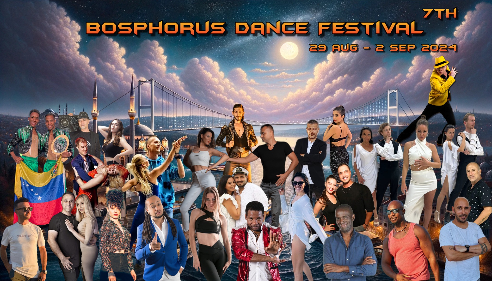 Bosphorus Dance Festival '7th edition' 29 Aug - 2 Sep 2024