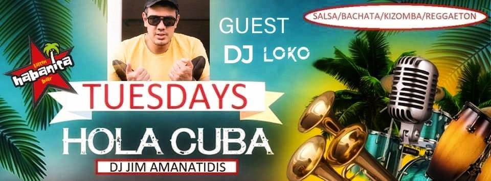 Tuesdays HOLA CUBA with Guest