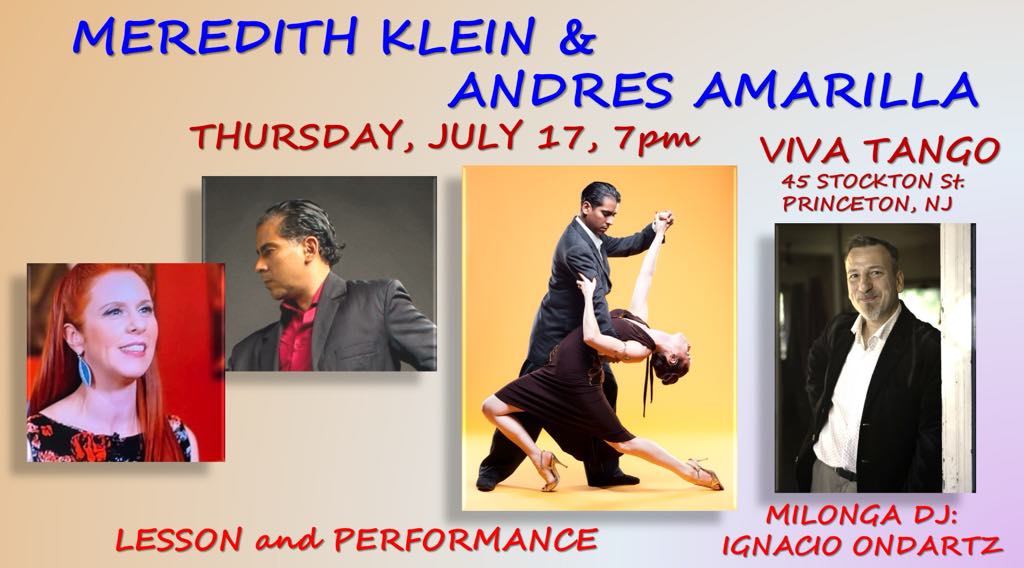 TANGO LESSON & MILONGA with DJ