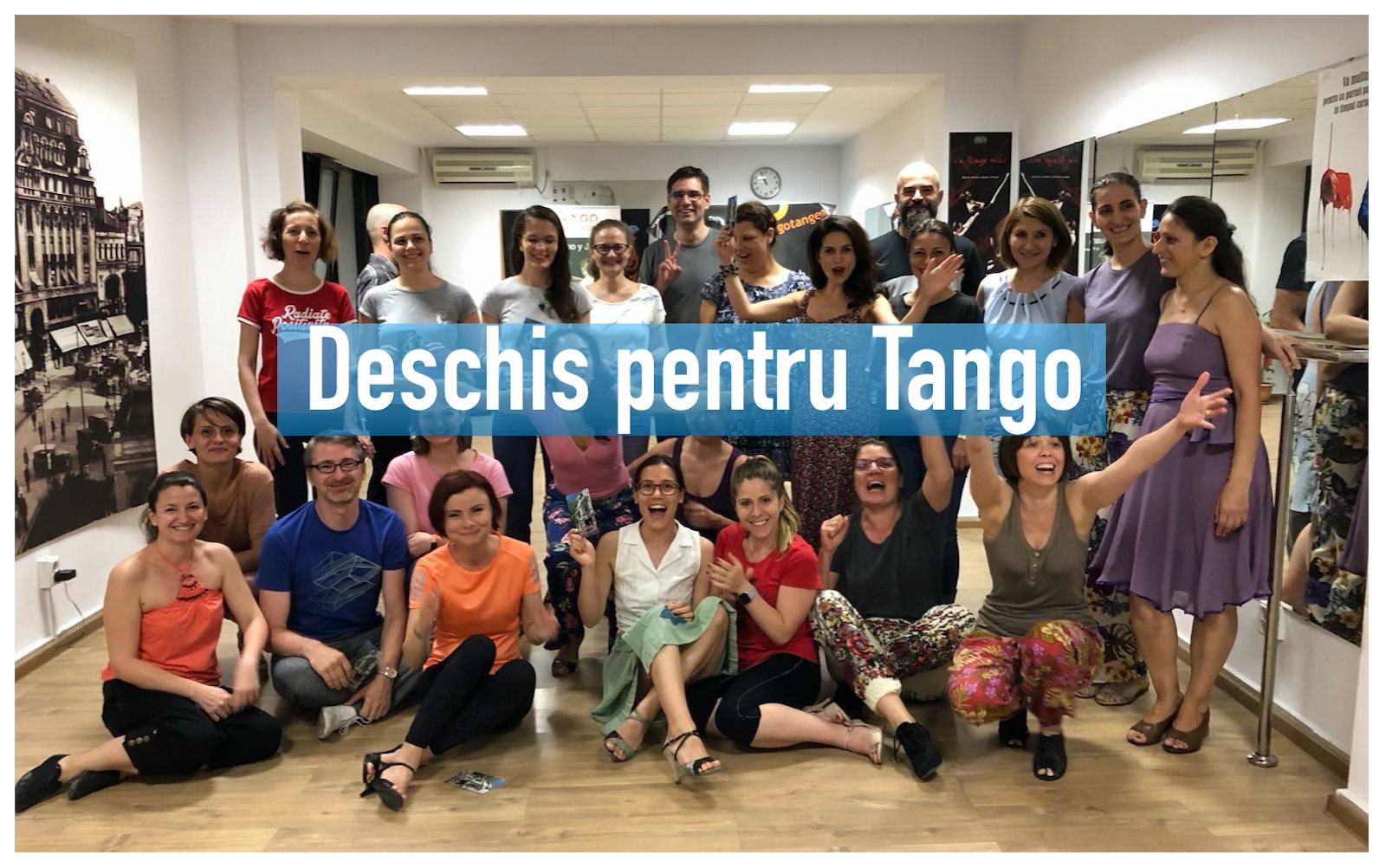 Deschis pentru Tango curs de inițiere în weekend, orele 11-13.00
