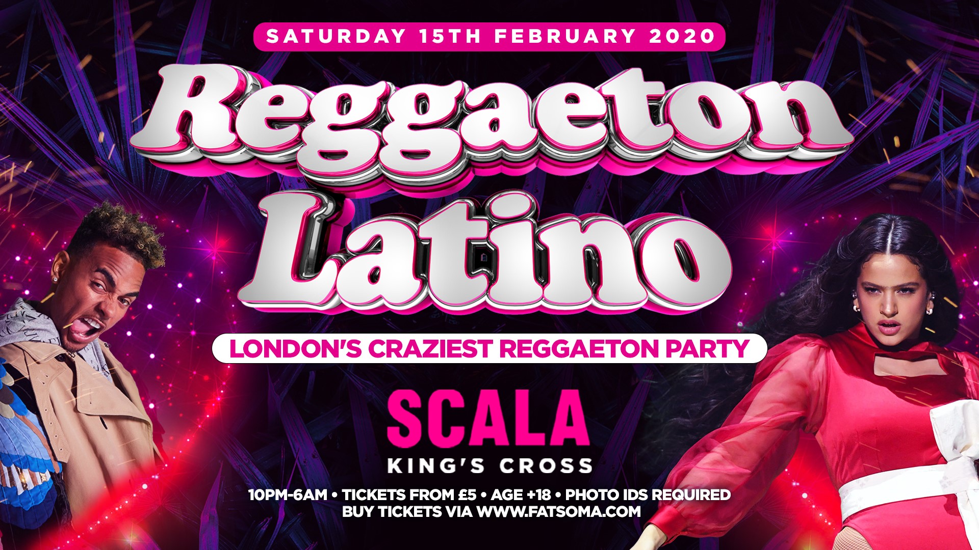 REGGAETON LATINO “LONDON’S CRAZIEST REGGAETON PARTY” @ SCALA KINGS CROSS