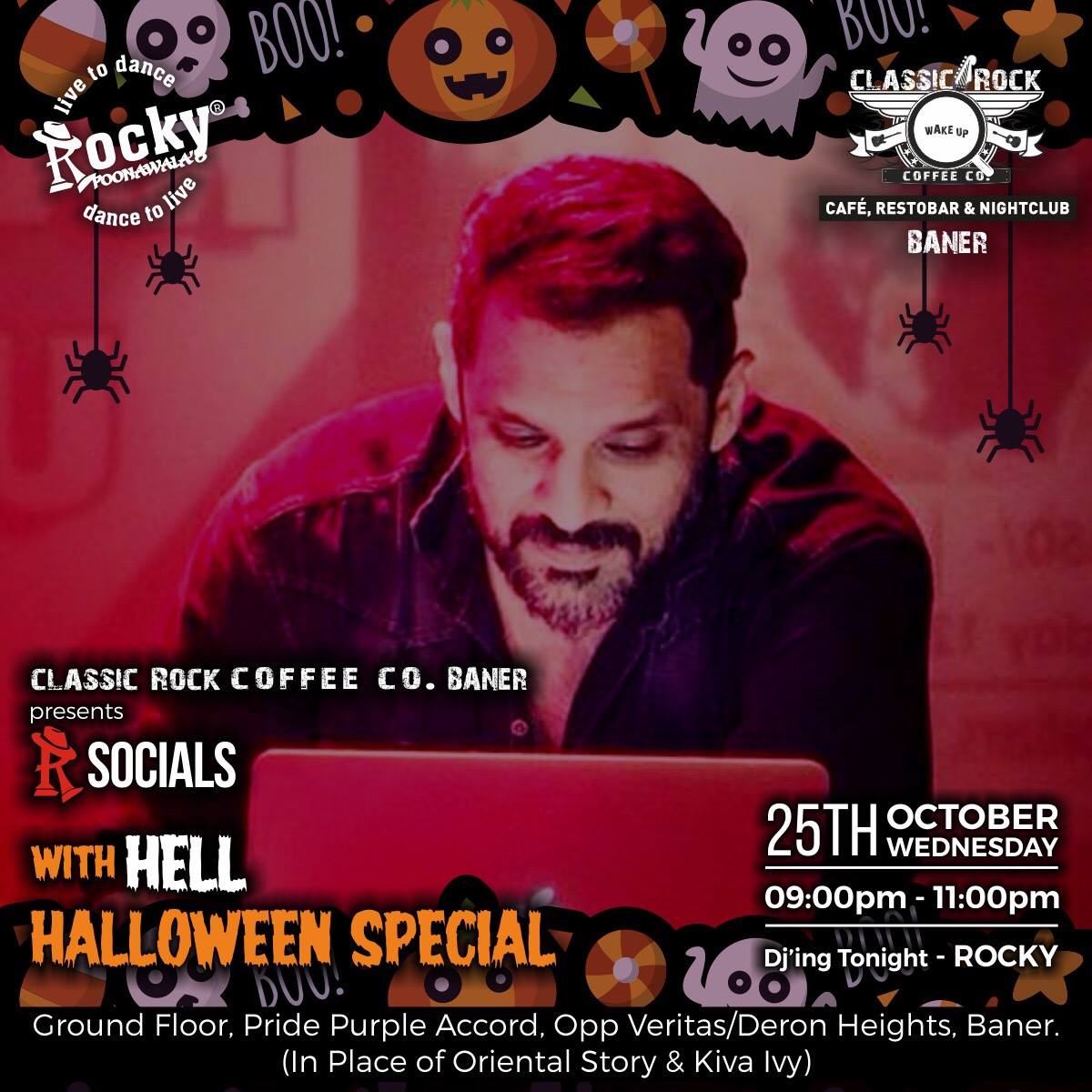 Rsocials Halloween Special Salsa night