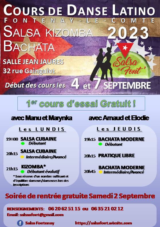Rentrée Salsa à Font'