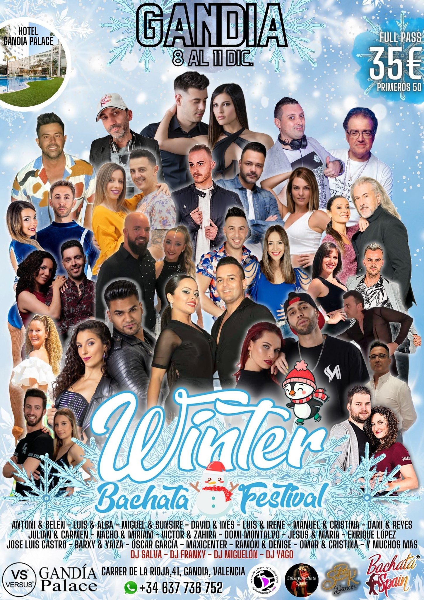 Winter Bachata Festival 2022(Descuento con Ramón Tudela)