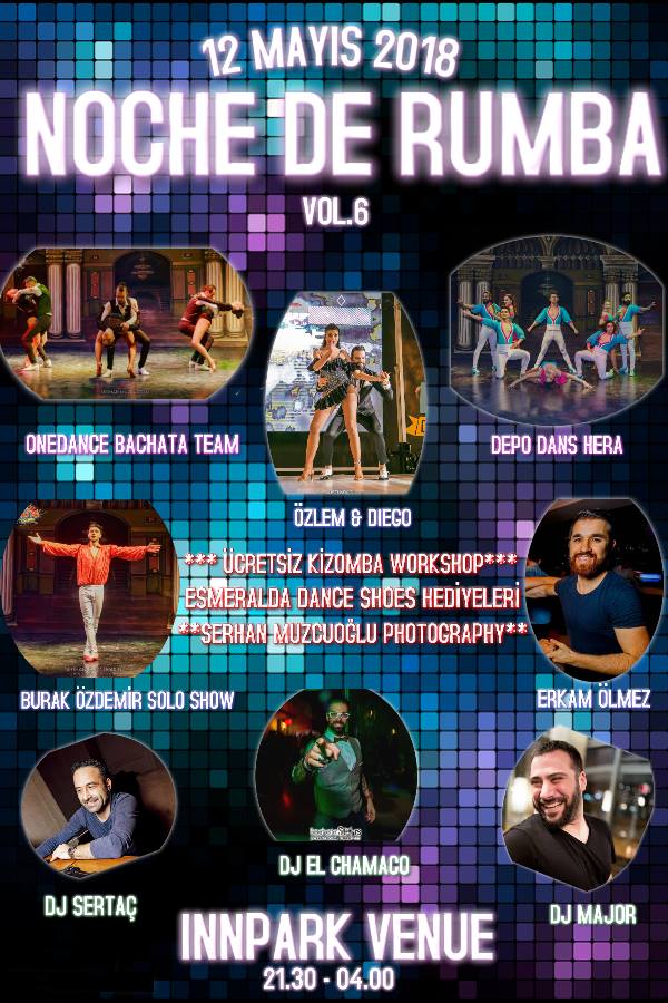 Noche De Rumba Vol.6 Latin Party By OneDance Studio @Inn PARK