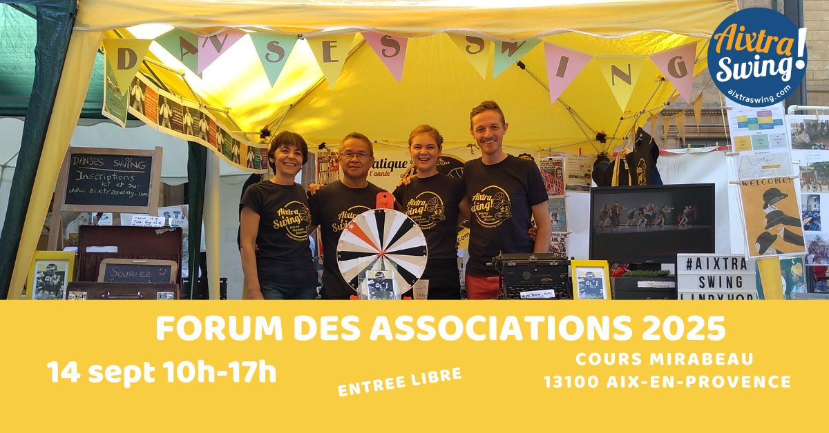 AIXTRASWING AU FORUM DES ASSOCIATIONS 2025