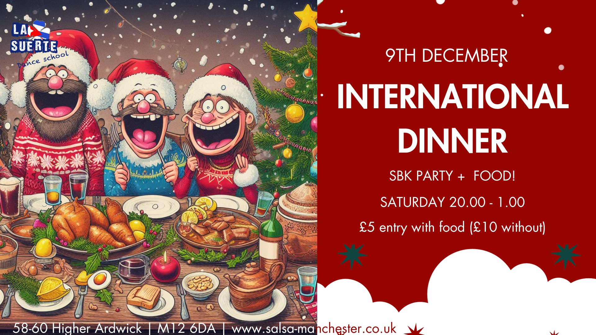 International Christmas Dinner & SBK Party!