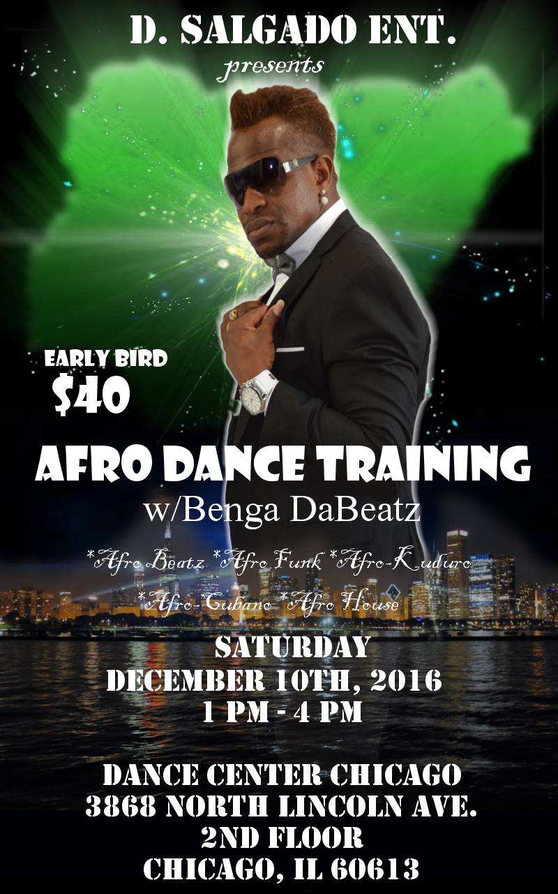 Afro Dance Intensive Training w DaBeatz