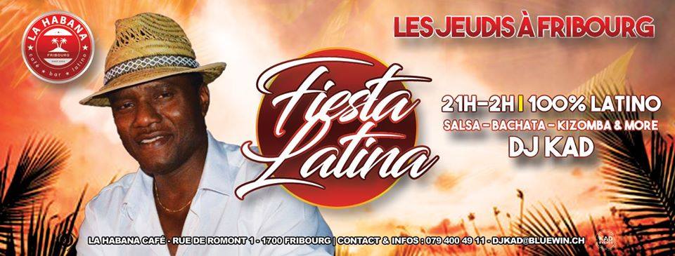 โโFiesta Salsa Bachata Kizomba Les Jeudis Dj Kadโโ