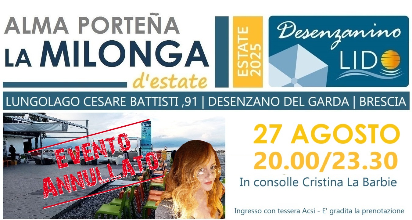 La Milonga d'Estate - Desenzanino Lido