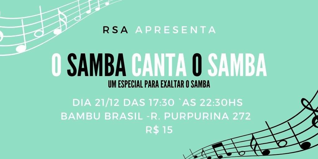 RSA - Especial: O Samba Canta o Samba