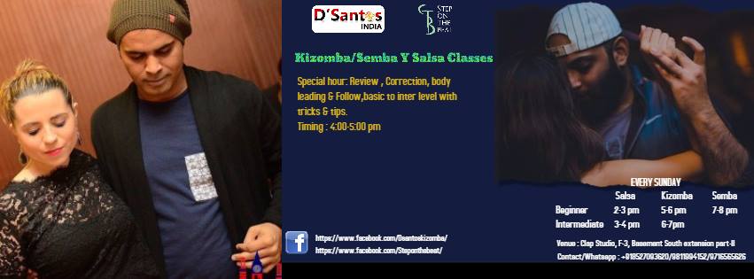 Kizomba Y Semba Y Salsa Classes