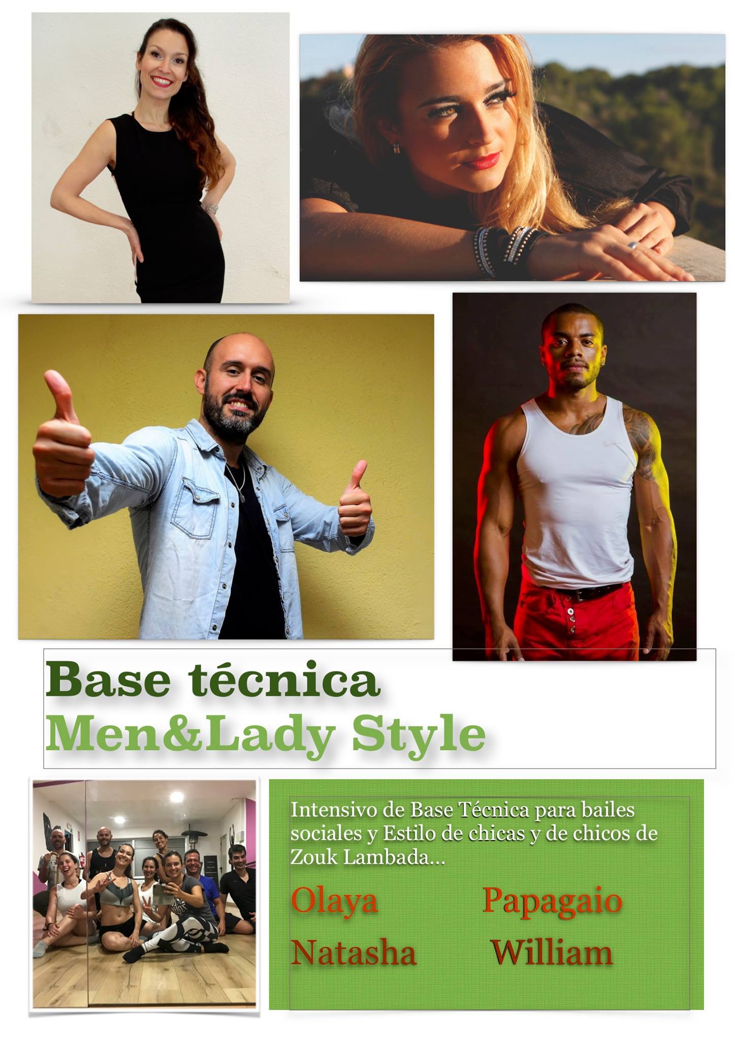 Base Técnica para Baile Social & Men Lady Style Zouk Lambada