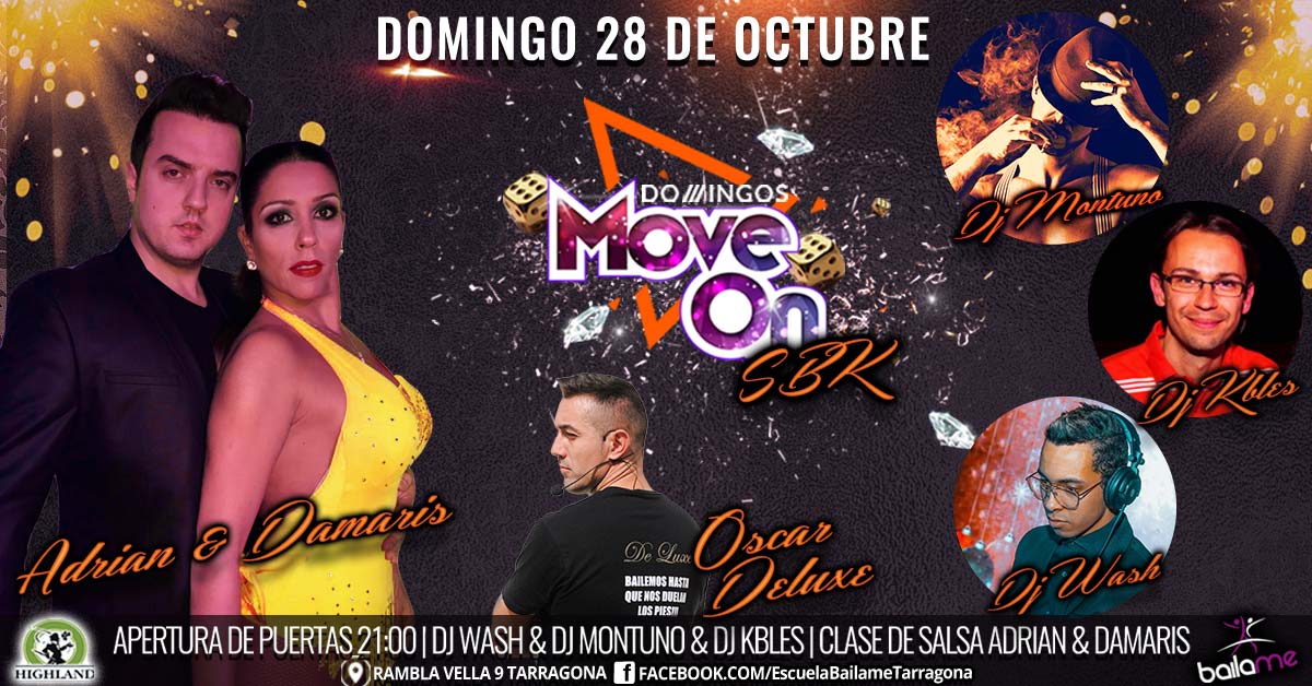 Domingos SBK MoveON con Adrian & Damaris y Oscar Deluxe Highland