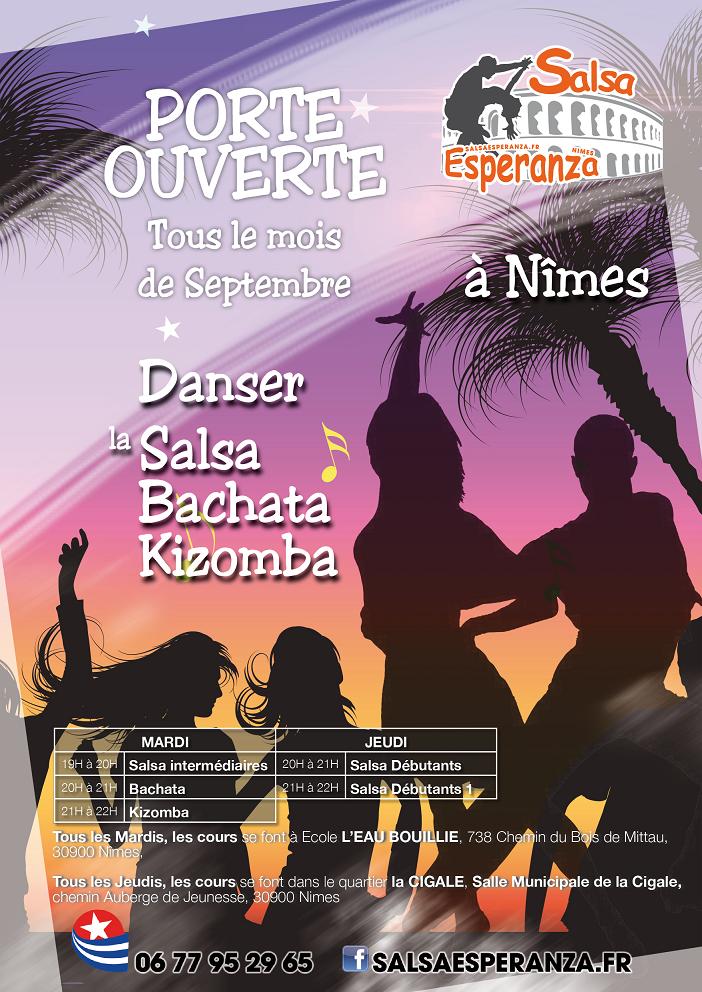 Salsa Esperanza Porte Ouverte en Septembre à Nîmes