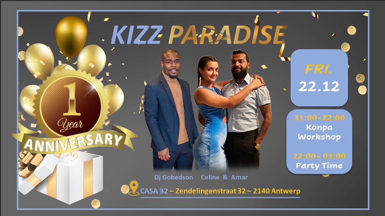 KIZZ PARADISE 1st Anniversary 22.12