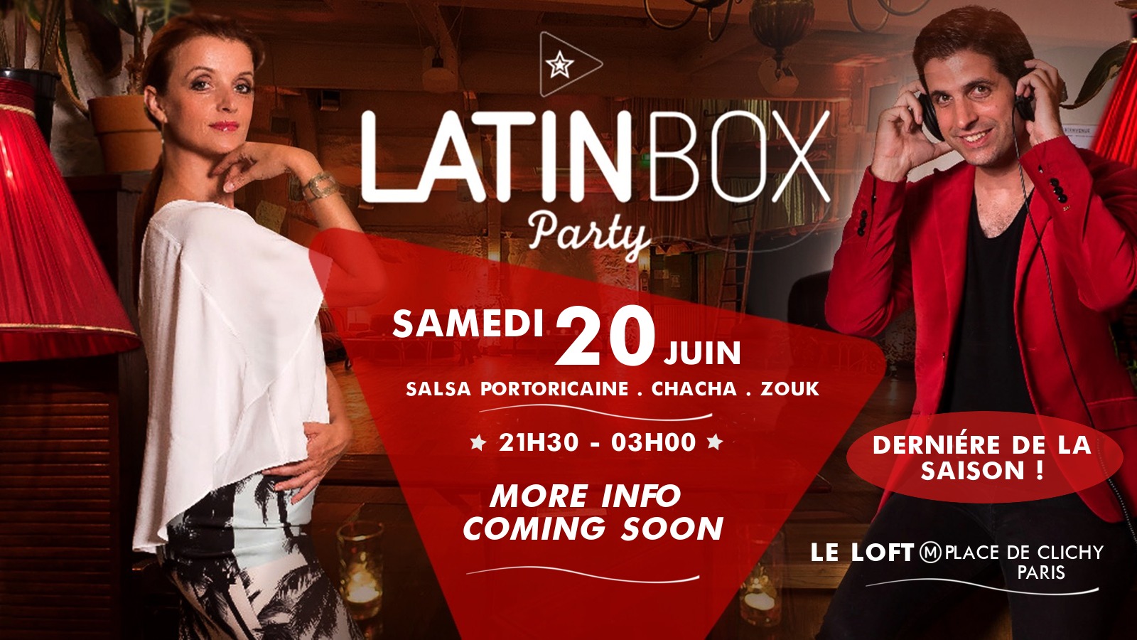 LatinBoxParty Soirée Salsa Portoricaine