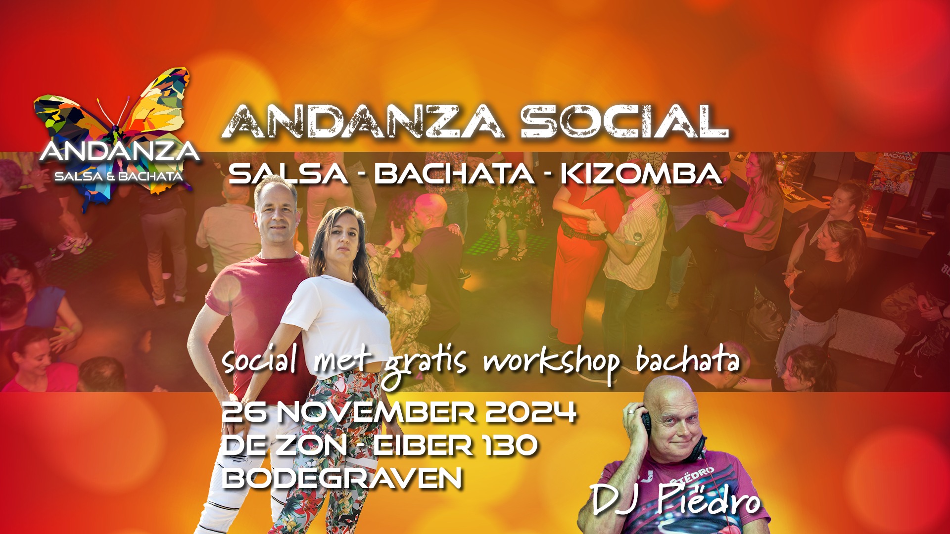 Andanza social - Salsa Bachata Kizomba - DJ Piëdro
