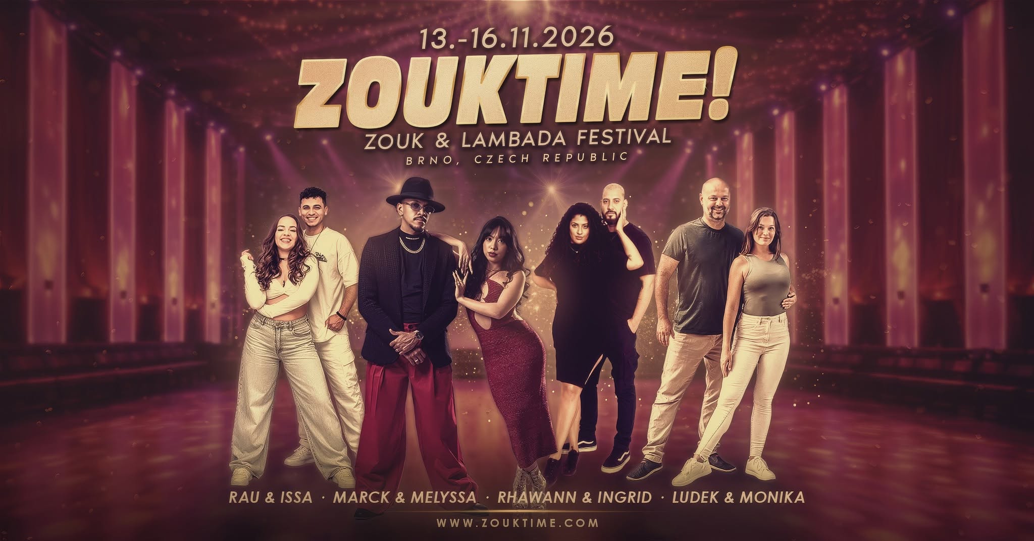 ZOUKTIME! 2026 - BRNO zouk & lambada festival