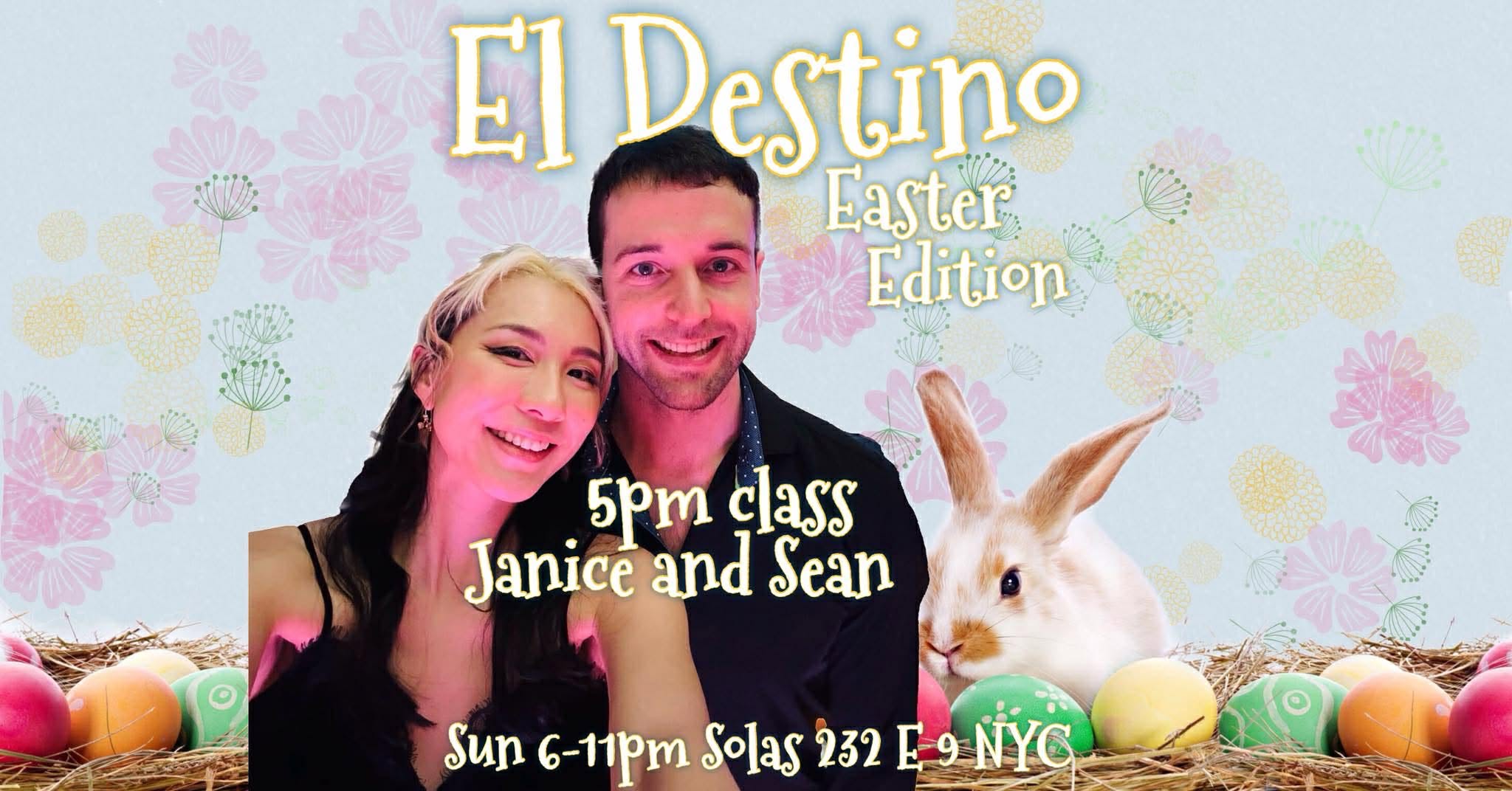 Bunny Destino - Janice and Sean teach 5pm class
